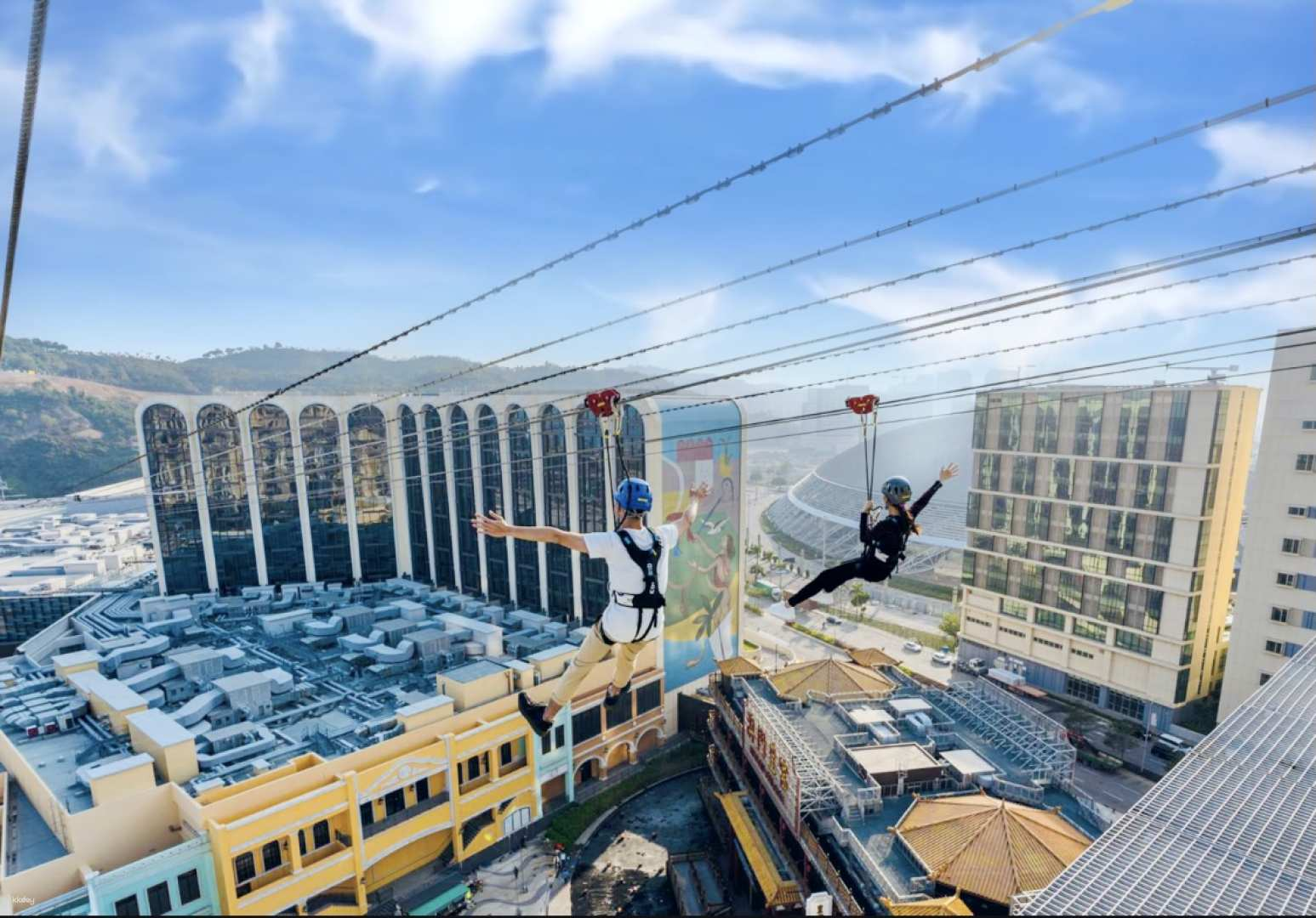 Macau Zipline: The World's First Immersive Urban Zipline | Macau Entertainment Attraction - Photo 1 of 10